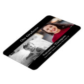 Ons Afstuderen Afstuderen en nu Foto Magneet (Linkerzijde)