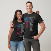 Ons Amerika Vlag Vintage Scouting T-shirt (Unisex)
