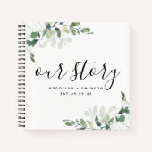 Ons artikelenblad Eucalyptus Notitieboek (Voorkant)