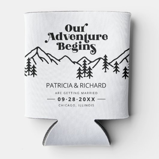 Ons avontuur begint buitenshuis met bruiloft en be blikjeskoeler (Voorkant)