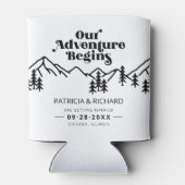 Ons avontuur begint buitenshuis met bruiloft en be blikjeskoeler (Achterkant)