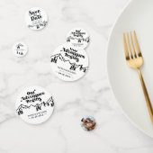 Ons avontuur begint buitenshuis met bruiloft en be confetti (Groep)