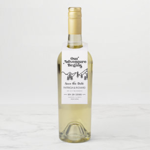 Ons avontuur begint buitenshuis met bruiloft en be flessenhanger