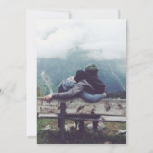 Ons avontuur begint | Datum opslaan Save The Date (Achterkant)