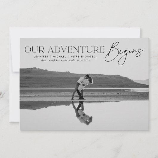 Ons avontuur begint de aankondiging van het Foto V (Voorkant)