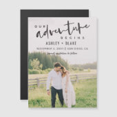 Ons avontuur begint de Foto van het Manuscript spa (Voorkant / Achterkant)