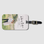 Ons avontuur begint de Foto van het Manuscript spa Bagagelabel (Voorkant (horizontaal))