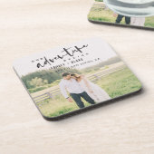 Ons avontuur begint de Foto van het Manuscript spa Bier Onderzetter (Linkerzijde)