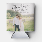 Ons avontuur begint de Foto van het Manuscript spa Blikjeskoeler (Voorkant)