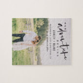 Ons avontuur begint de Foto van het Manuscript spa Legpuzzel (Horizontaal)