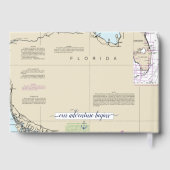 ⚓️ Ons avontuur begint Florida Nautical Wedding Gastenboek (Achterkant)