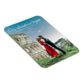 Ons Avontuur Begint Foto Save the Date Magneet (Rechterzijde)