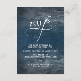 Ons Avontuur Begint Huwelijks RSVP Kaart