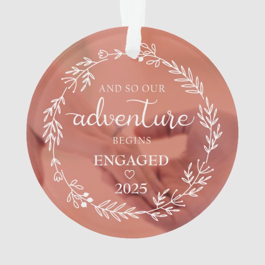 Ons avontuur begint in 2025 ornament (achterkant)