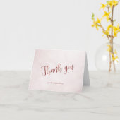 Ons avontuur begint maroon kalligrafie dank je kaart (Gele Bloem)