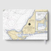 Ons avontuur begint ⚓️ Martha's Vineyard Nautical Gastenboek (Achterkant)