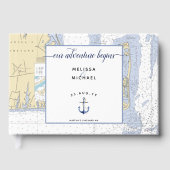 Ons avontuur begint ⚓️ Martha's Vineyard Nautical Gastenboek (Voorkant)