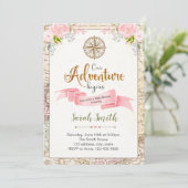 Ons avontuur begint met de uitnodiging (Staand voorkant)