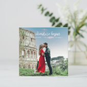 Ons avontuur begint met Honeymoon Weddenschap Beda (Staand voorkant)