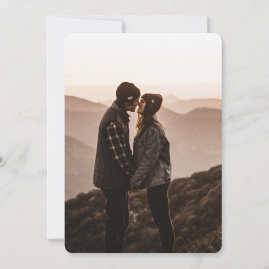 Ons avontuur begint | Robuust bos op datum Kaart (Achterkant)