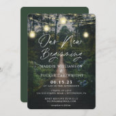 Ons avontuur begint | Robuust bos op datum Kaart (Voorkant / Achterkant)