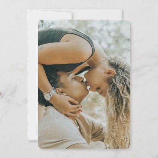 Ons avontuur begint | Robuust bos op datum Kaart (Achterkant)