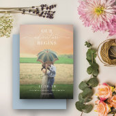 Ons avontuur begint Script Photo Save the Moment Date