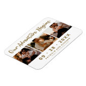 Ons avontuur begint sparen Datum 3 Magnet van de F Magneet (Linkerzijde)