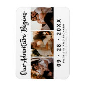 Ons avontuur begint sparen Datum 3 Magnet van de F Magneet (Verticaal)