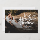 Ons avontuur begint te trouwen en bespaart de datu kaart (Voorkant)