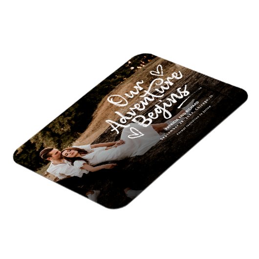 Ons avontuur begint te trouwen en bespaart de datu magneet (Linkerzijde)