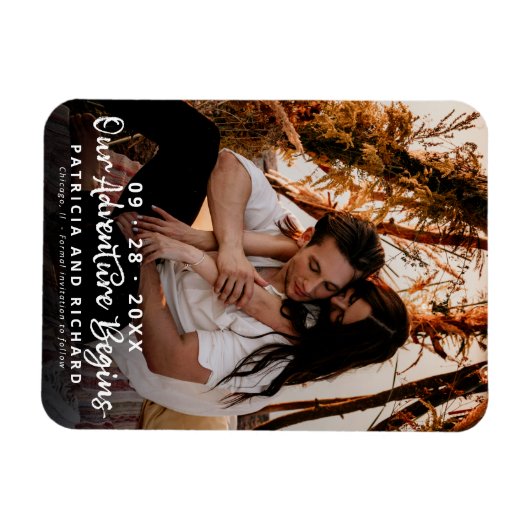 Ons avontuur begint te trouwen en bespaart de datu magneet (Horizontaal)