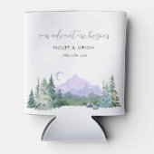 Ons avontuur begint te wedden blikjeskoeler (Voorkant)