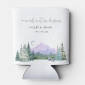 Ons avontuur begint te wedden blikjeskoeler (Achterkant)