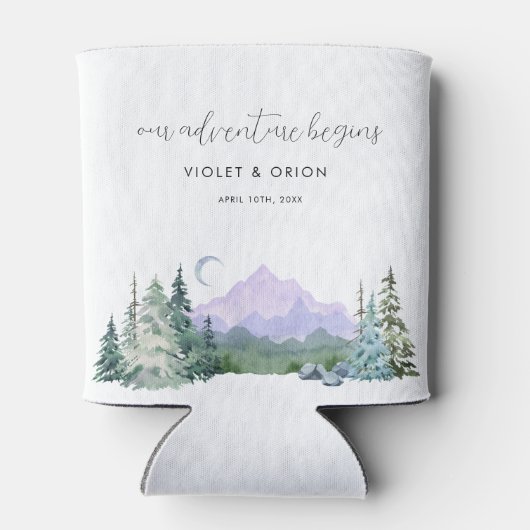 Ons avontuur begint te wedden blikjeskoeler (Achterkant)