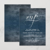 Ons Avontuur Begint Trouw-RSVP-Kaart Kaart (Voorkant / Achterkant)