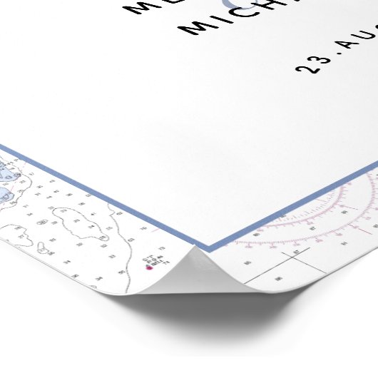 Ons avontuur begint | Vineyard Wedding van Martha Poster (Hoek)