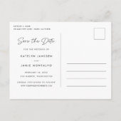 Ons avontuur begint | Volledige foto slaat de datu Aankondigingskaart (Achterkant)