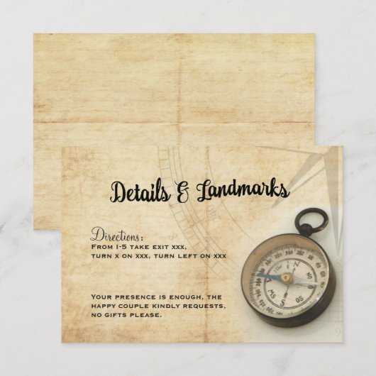 Ons Avontuur Gaat Door Jubileum Details Kaart (Voorkant / Achterkant)