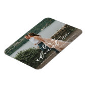 Ons avontuur sparen de Datum Magnet van de Foto Magneet (Linkerzijde)