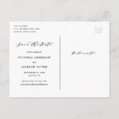 Ons avontuur sparen het Briefkaart van de Foto van (Achterkant)