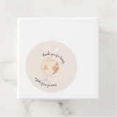 Ons avontuurlijk wereldwijd Wereldbol Map Travel G Bedankjes Labels (In situ)