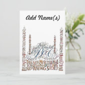 Ons Bed Heeft Geen Verkeerde Kant Jubileumkaart Feestdagenkaart (Staand voorkant)