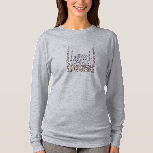 Ons bed heeft geen verkeerde kant t-shirt (Voorkant)