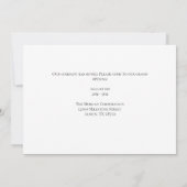 Ons bedrijf heeft aangepaste bouwfoto verplaatst aankondiging (Achterkant)