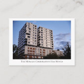 Ons bedrijf heeft aangepaste bouwfoto verplaatst visitekaartje (Voorkant)