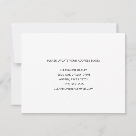 Ons bedrijf heeft Blue Business Skyline-beweging g Aankondiging (Achterkant)