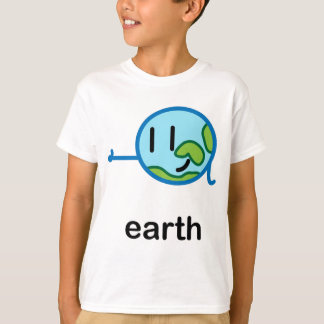 Ons Big Fat Solar-systeem - Aarde T-shirt