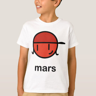 Ons Big Fat Solar-systeem - Mars T-shirt