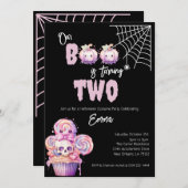 Ons boek wordt twee Halloween 2e verjaardag Kaart (Voorkant / Achterkant)